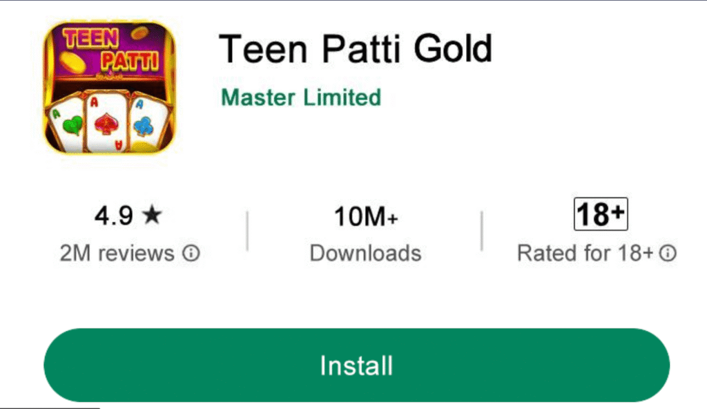 Teen Patti Gold