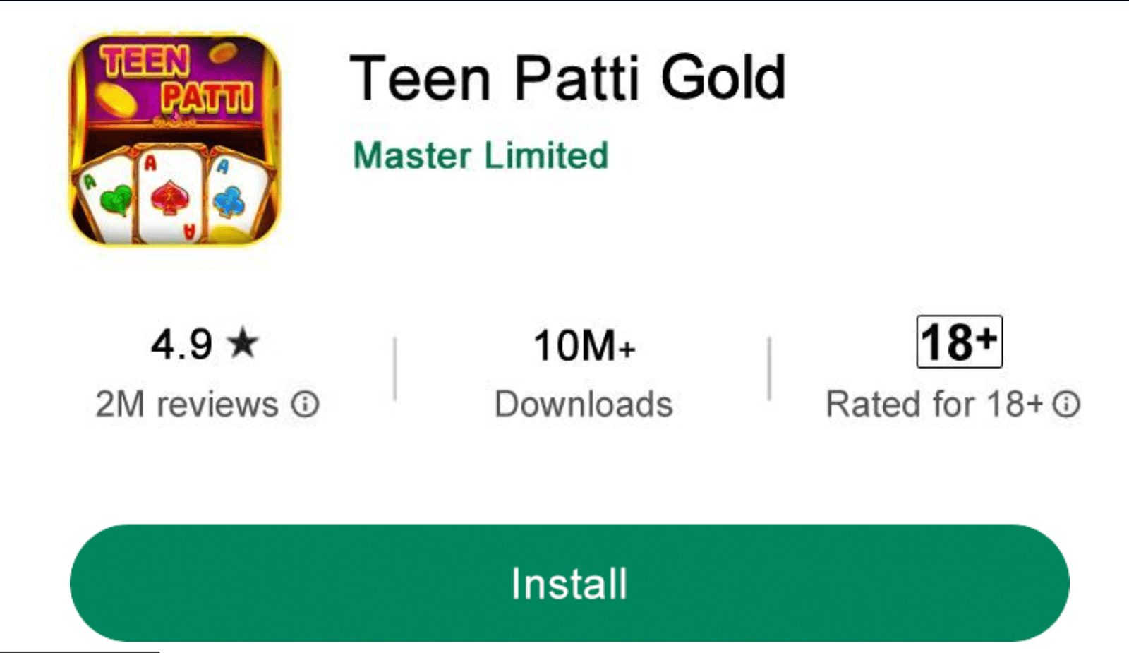 Teen Patti Gold